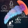 Luminous Monster Dildo Wearable Anal Plug Huge Penis Alien Anal Dildo Masturbator Butt Plug Dilator Sex Toys Vaginal Clitoral Anal Stimulation Unisex