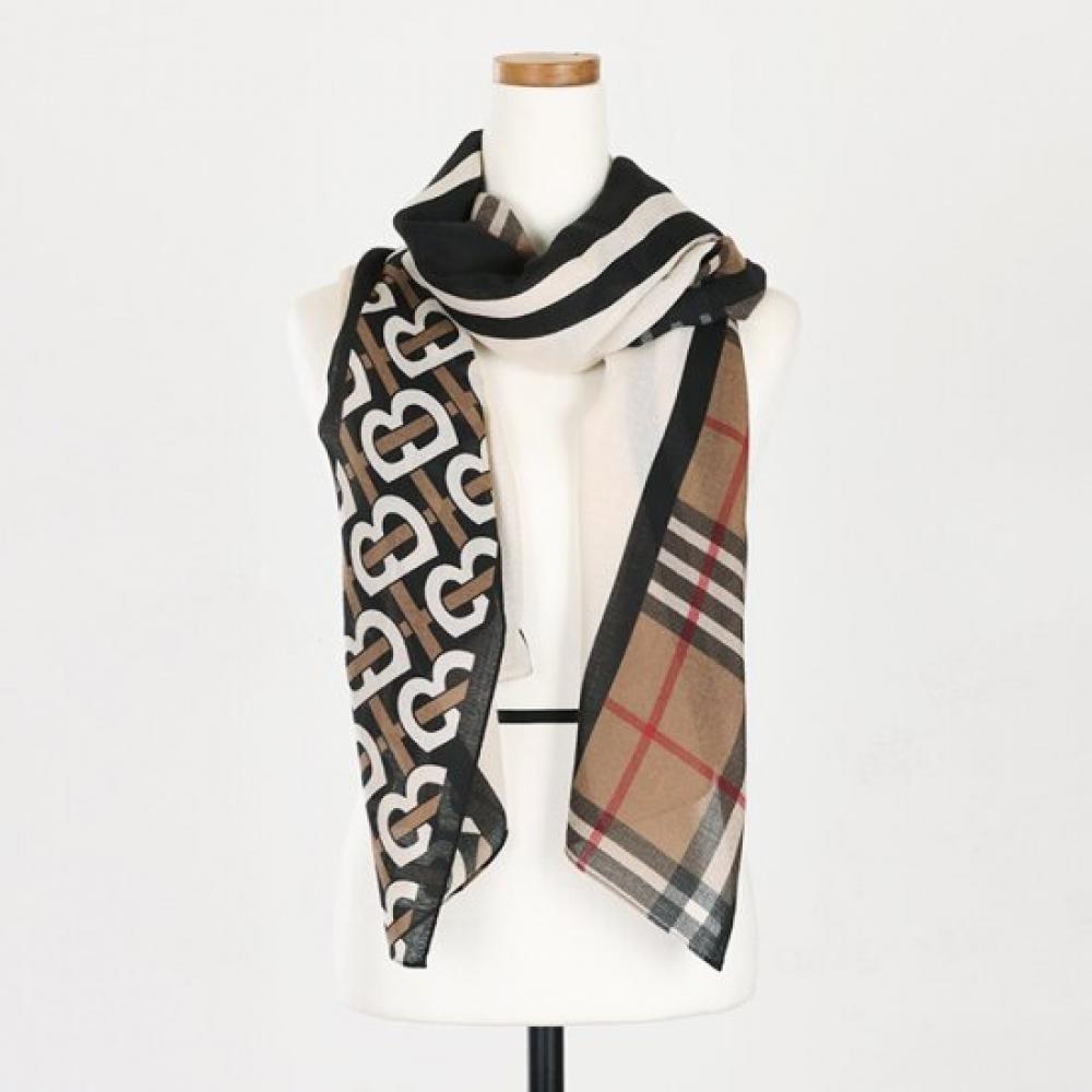 Shop AlphaBet B Pattern Women S Long Rectangular Scarf Drn wSc 0772 Black