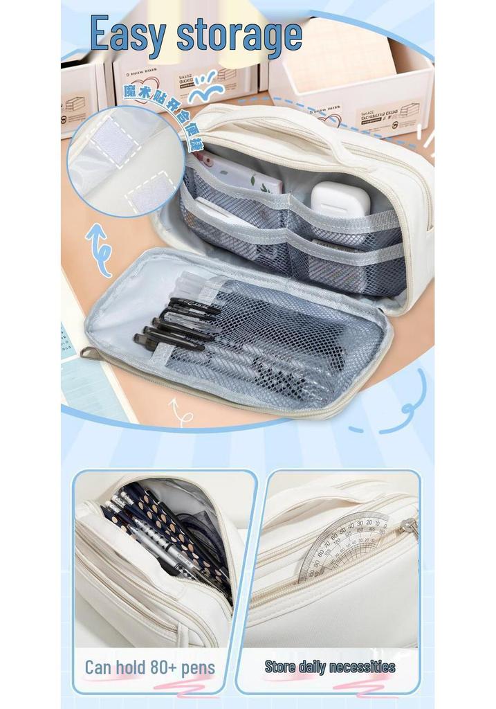 Kamen Rider Multi-layered Large Capacity Pencil Case for Boys - Portable, Versatile Storage for Elementary and Junior High Students