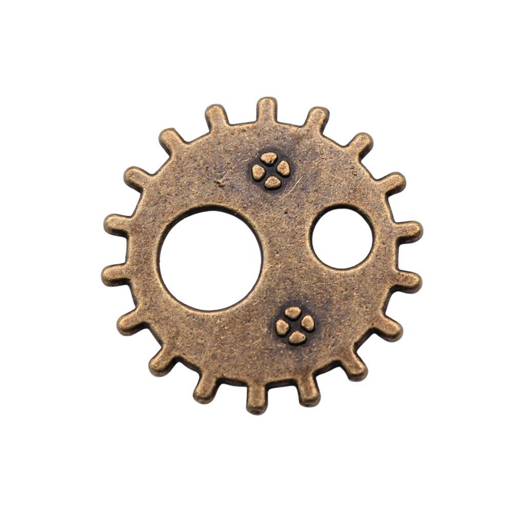 Steampunk Gear Charms Cogwheel Pendants For Industrial Themed Jewelry