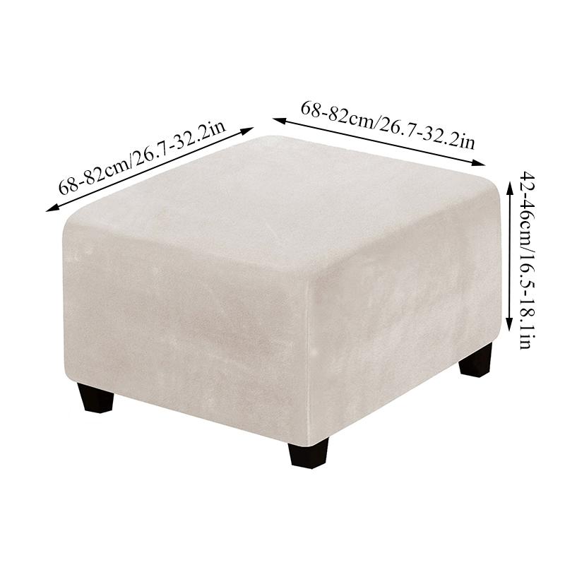 elasticated square stool covers