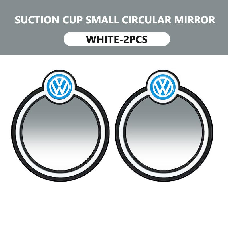 For Volkswagen JA6AHub Caps For Volkswagen VW 2Pcs Car Auxiliary Rearview Mirror Wide-angle 360° Adjustable Polo Jetta Sagitar Magotan Passat B5 B6 M1