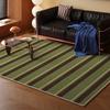 Retro Style Living Room Decoration Carpets Light Luxury Rugs for Bedroom Artistic Striped Bedside Rug Home Thicken Floor Mat