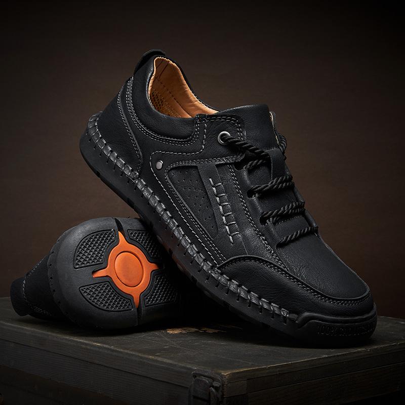 Men's Low-top Handmade Casual Shoes