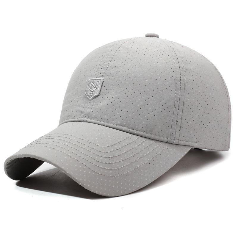 Summer Embroidered Letter Baseball Cap Quick-Drying Hat Men Outdoor Breathable Sunshade Hat