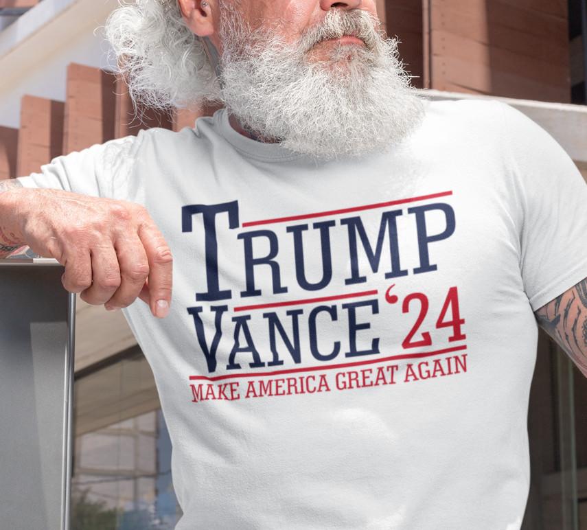 

Trump Vance 2024 T-Shirt Election Political MAGA President 2024 Election T-shirt M
