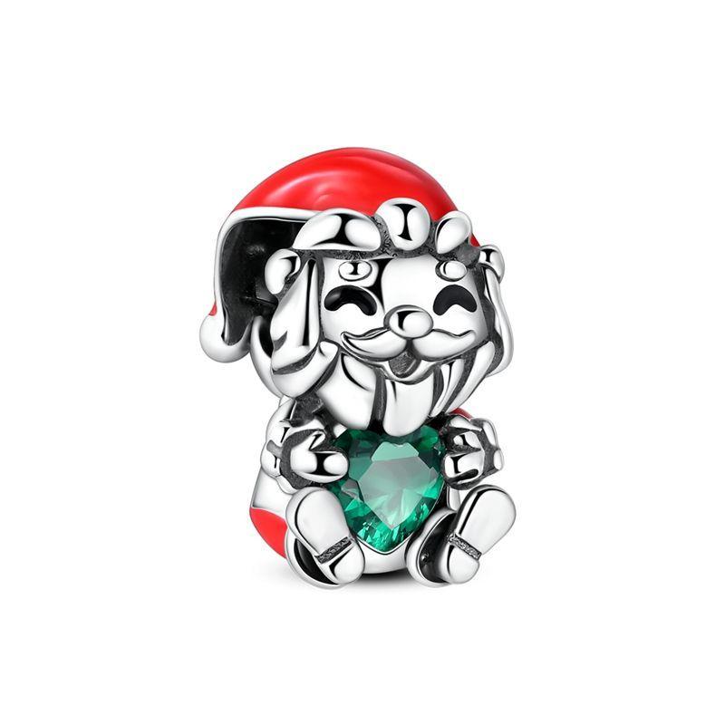 925 Silver Animals Series Charms Dog Cat Bear Pets Beads Fit Bracelet Necklace DIY Woman Pendants Fine Jewelry