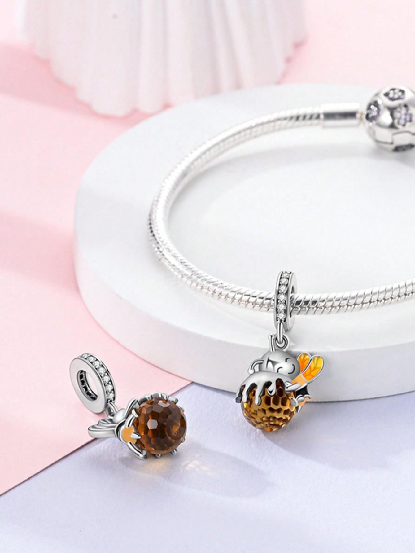 

Charm Copper Colors Cute Bees And Dragonflies Bead For Original Bracelet Diy Beads Charms Jewellery Making Gift For Women Styfne