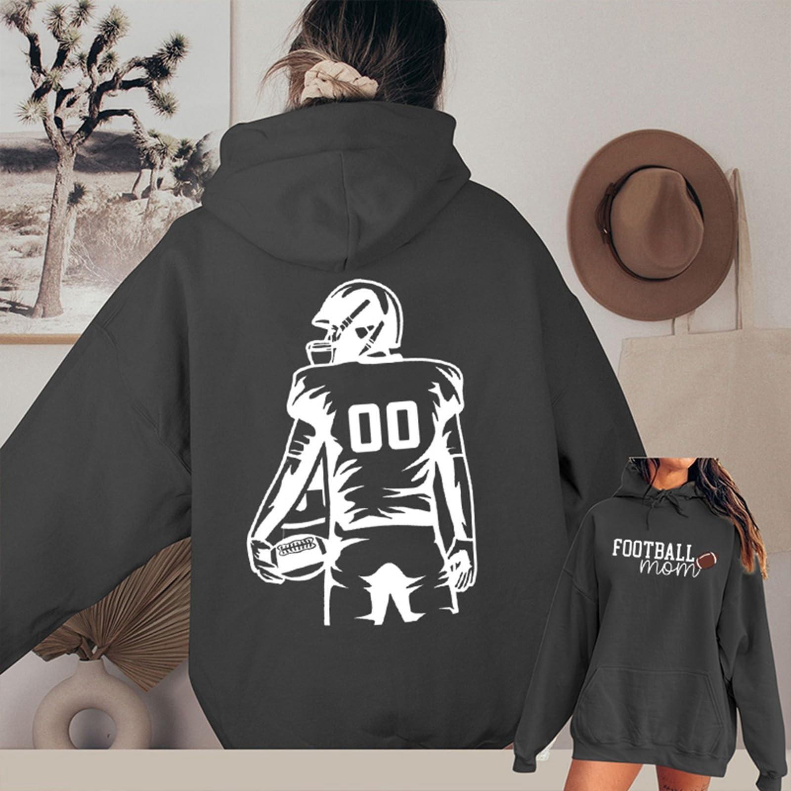 

Женская мода легкий длинный рукав пуловер толстовки с капюшоном с карманами графическая толстовка XXXL