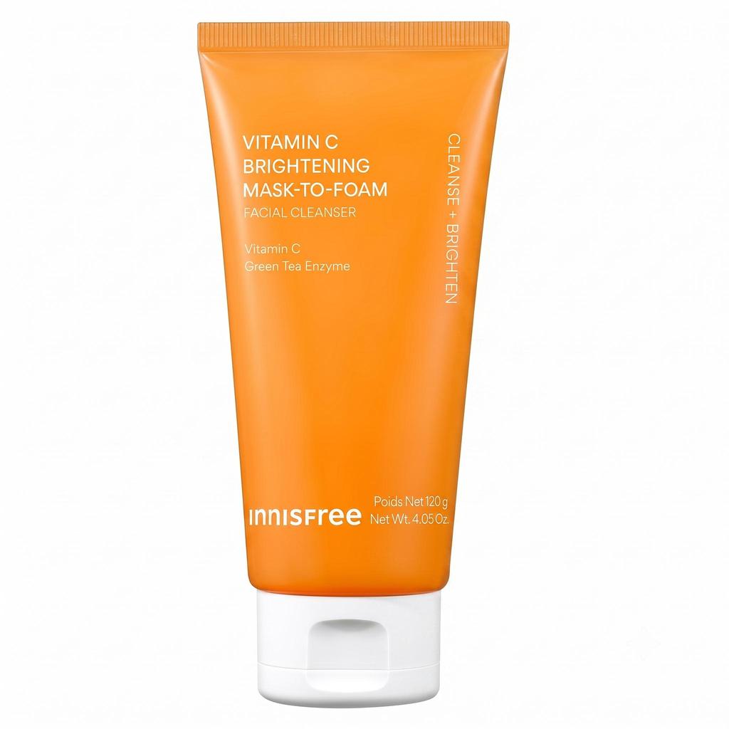 Innisfree Vitamin C Aufhellende Maske-zu-Schaum Gesichtsreiniger 120g