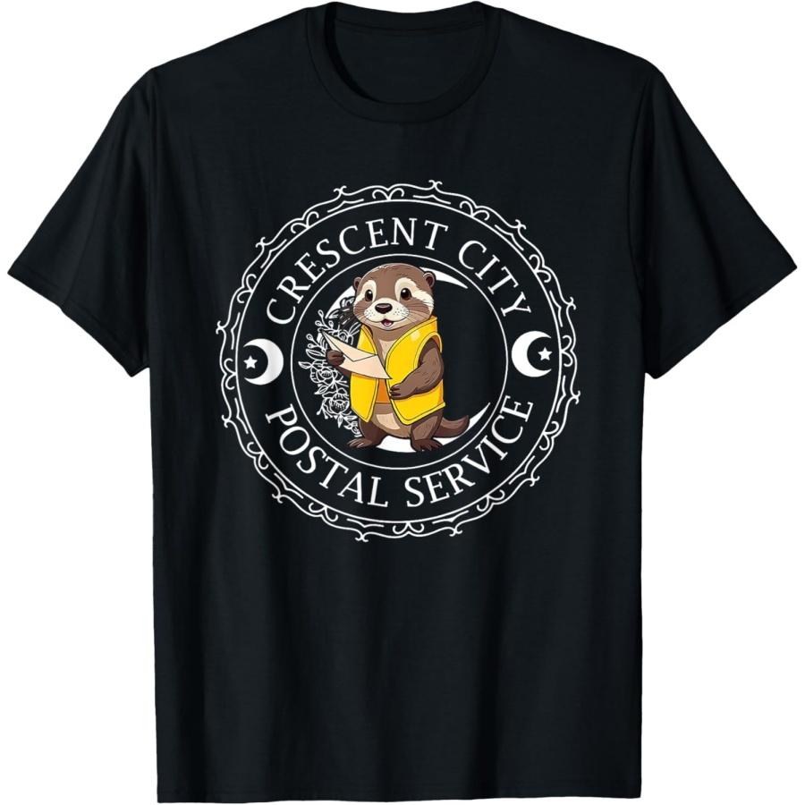 

Crescent City Postal Service, Funny Crescent City Otter T-Shirt XXXXXL чёрный