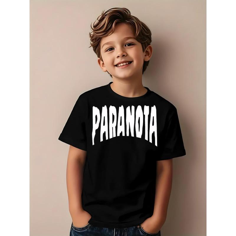 

European sizes Children Students, not easy to wrinkle, breathable home clothes, great value baby clothing, popular outerwear tops 98cm чёрный