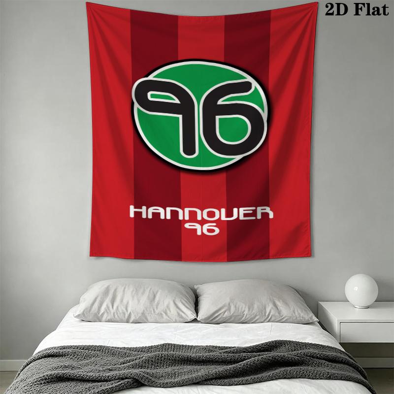 Hannover 96 Wall Tapestry Aesthetic Wall Hanging Printed Fabric Blanket Decorative Tapestries for Bedroom Living Room Home Decor