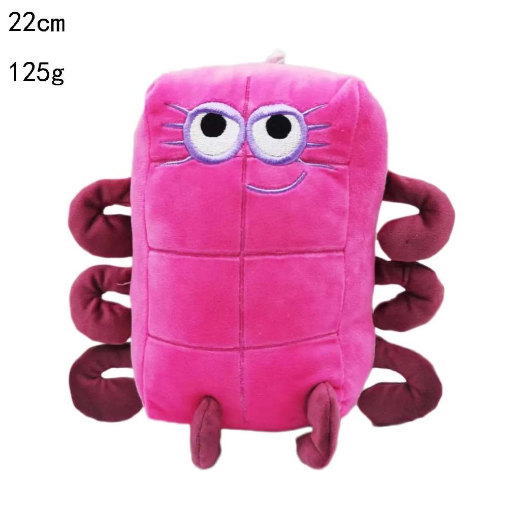 14-30cm Zahlen Plüschtiere Zahlen Stoffpuppen Filmreihe Cartoon Pädagogische Stofftiere Kinder Baby Kinder Geschenke