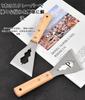 Yansolyn Multi Tool Scraper Stainless Steel Wooden Handle Multifunctional Scraper