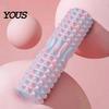 Back Massage Stick Foam Roller 4-Ball Stick, Deep Tissue Muscle Sore Pain Relief Arm Massager, Massager for Leg Belly