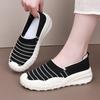 Fisherman shoes women's 2025 new summer lace mesh breathable thin cloth shoes casual one-pedal soft-soled sports shoes