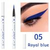 12 Colors Liquid Eyeliner Pen Long Lasting Waterproof White Black Green Blue Yellow Purple Eyeliner Pen