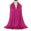 Modal Solid Color Long Scarf: High-Quality, Breathable, Soft Handfeel, Mercerized Cotton (YW125)