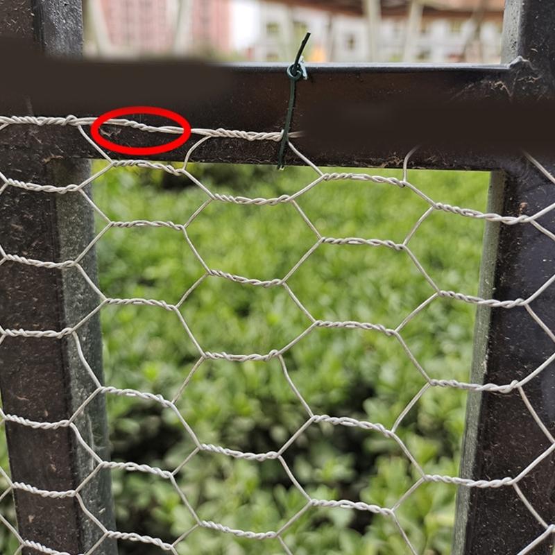 Maschendrahtzaun Metall Blumen Maschendrahtzaun für Basteln Geflügel Garten Maschennetz Käfig DIY Blumenarrangement