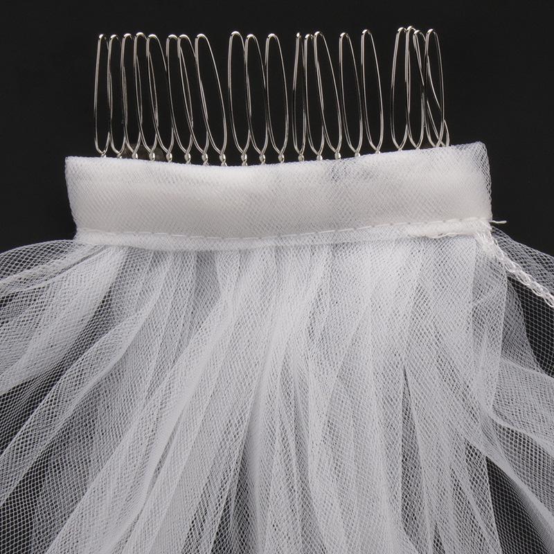 Handmade Pearl Beaded Veil & Wedding Hair Accessories