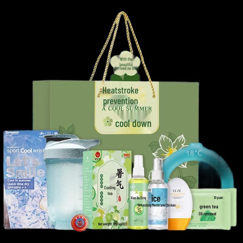 Jinghu Sommerhitze-Linderung 10-teiliges Set