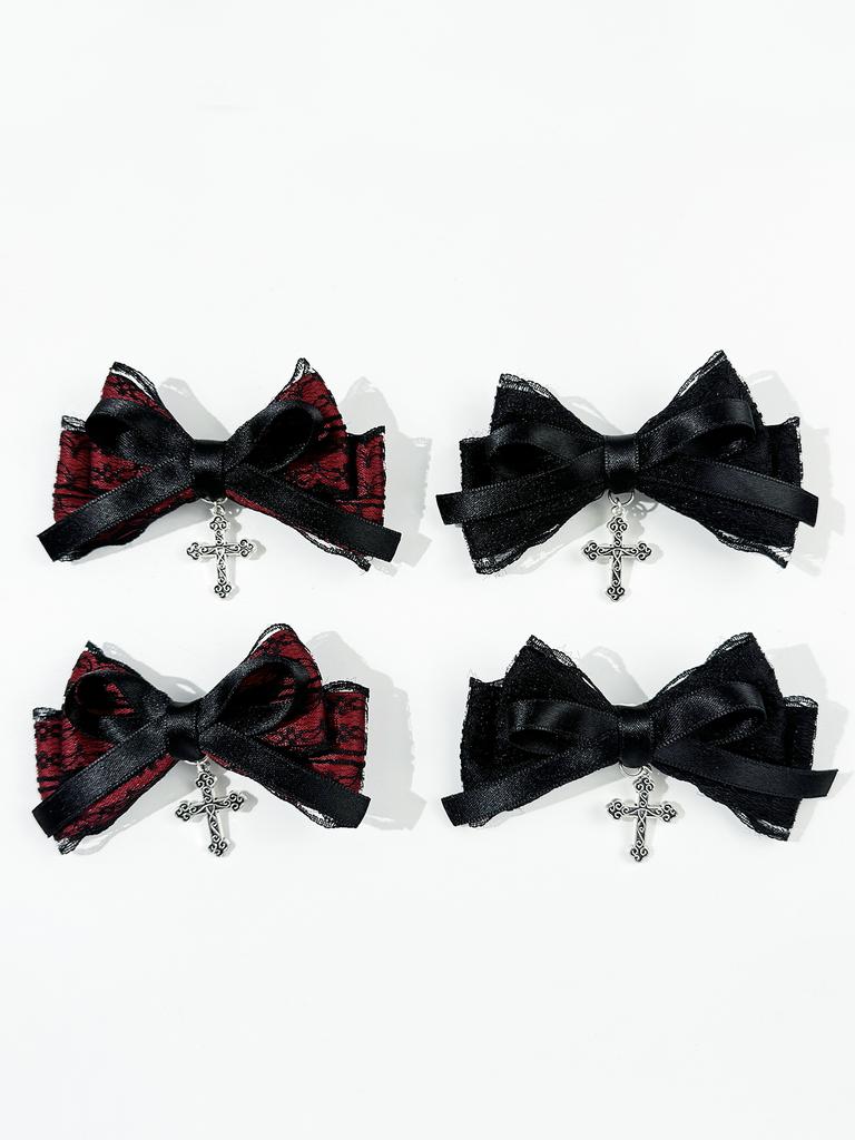 2 Stück Damen Gothic-Stil Mode Street exquisite Haarschmuck, Haarspangen, Top-Clips, vielseitige Dressing-Haaraccessoires