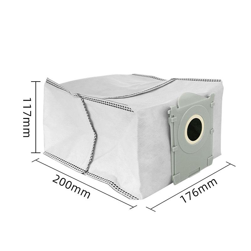 Kompatibel für Ecovacs Debot X8 PRO OMNI / DEX56 Zubehör Hauptseitenbürste Wischlappen Staubbeutel Ersatzteile