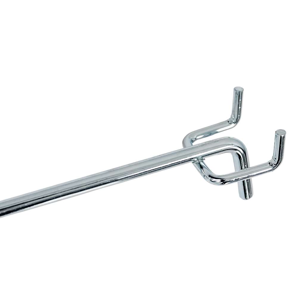 Single Perforated Hanger EURO Mega-M L-30cm Fi6 Zinc N