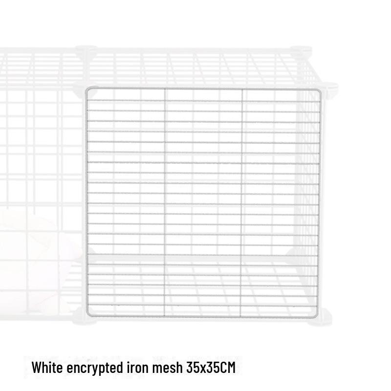DIY Pet Cage Assembly: Versatile Wire Mesh Fence for Cats, Dogs, Rabbits, and More
