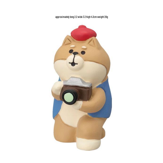 ZAKKA Japanese Cat Resin Figurine - Flower Viewing Festival DIY Trendy Blind Box Toy, Decoration, Gift & Ornament