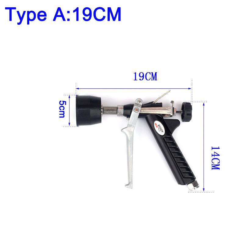 Agricultural Spray Gun Power Sprayer High Pressure Pesticides Water Gun Adjustable Atomization Spray Gun Fine Mist Car Washing