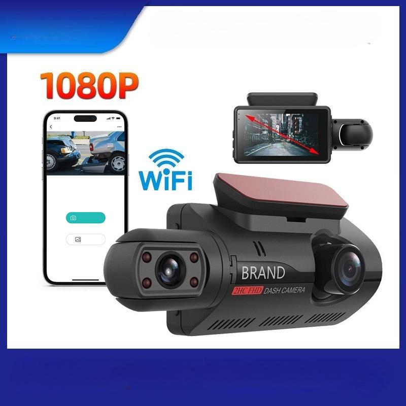 

Гаряча Універсальна Full HD Автомобільна відеореєстратор Камера нічного бачення G-сенсор Петля запису Автомобільний реєстратор Реєстратор Автомобільна панель приладів Камера Тахограф tachograph