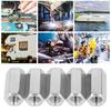 Pack of 5 M12 x 1.75-Pitch 40mm Length Metric Hex Coupling Nut 304 Stainless Steel