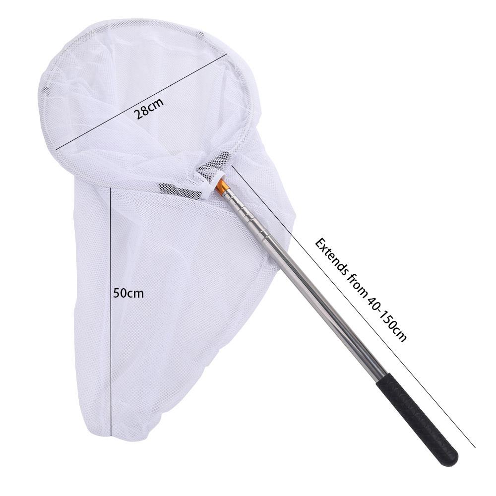 Extendable Telescopic Insect Net Butterfly Net Fishing Mesh Net Fishing Accessories