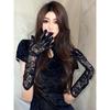 Sexy Cheongsam Lolita Women's Flower Wedding Lace Gloves