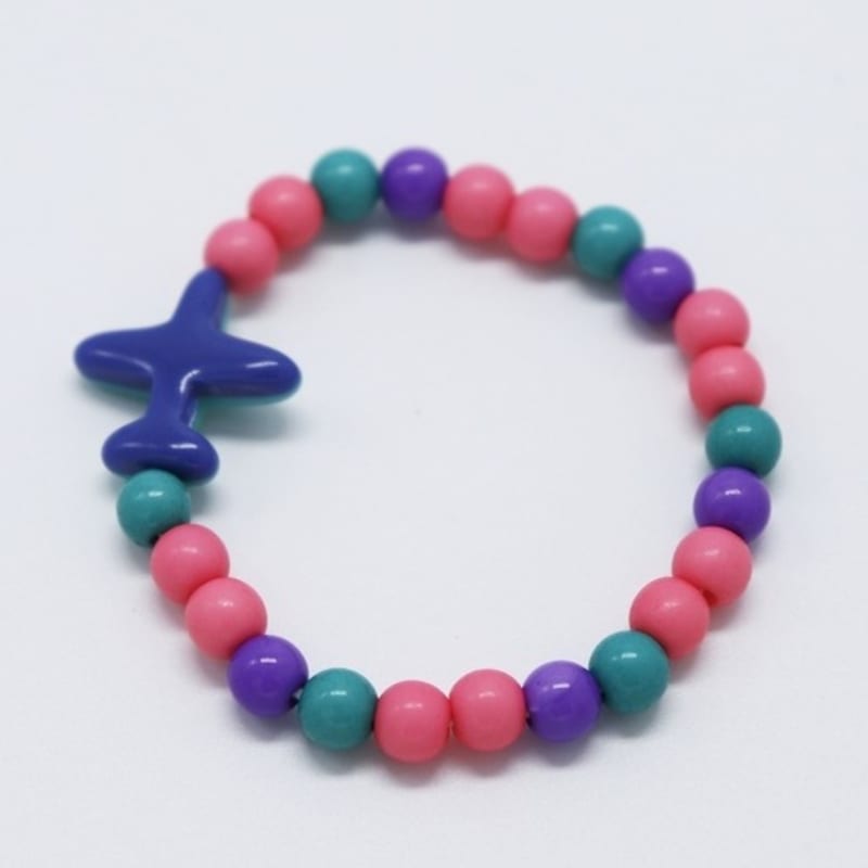BONBEAU Formica Airplane Colorball Bracelet
