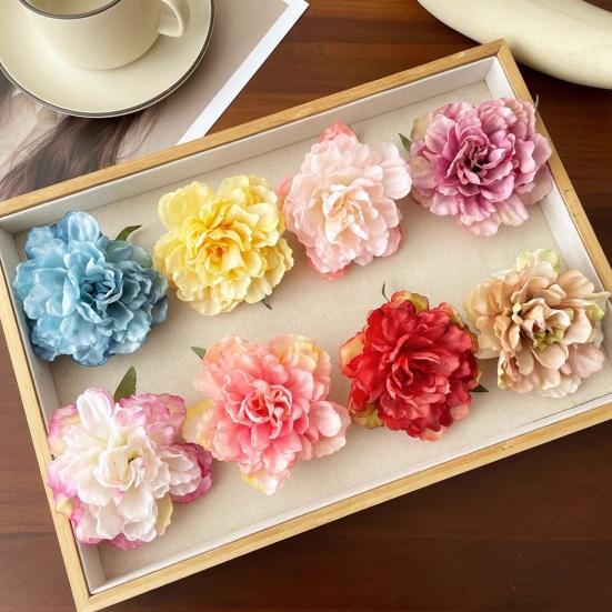 Hairpin Realistic Flowers Decor Secure Grip Lightweight Hair Clip Side Bang Hair Pin