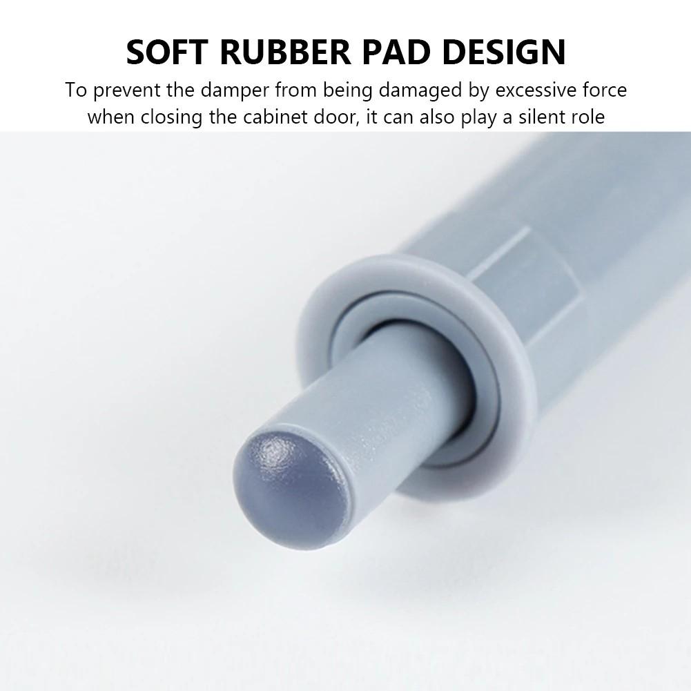 10PCS Damper Buffer Soft Quiet Close Invisible Kitchen Cabinet Door Stop Drawer Buffers With Screws Furniture Hardware Accessory