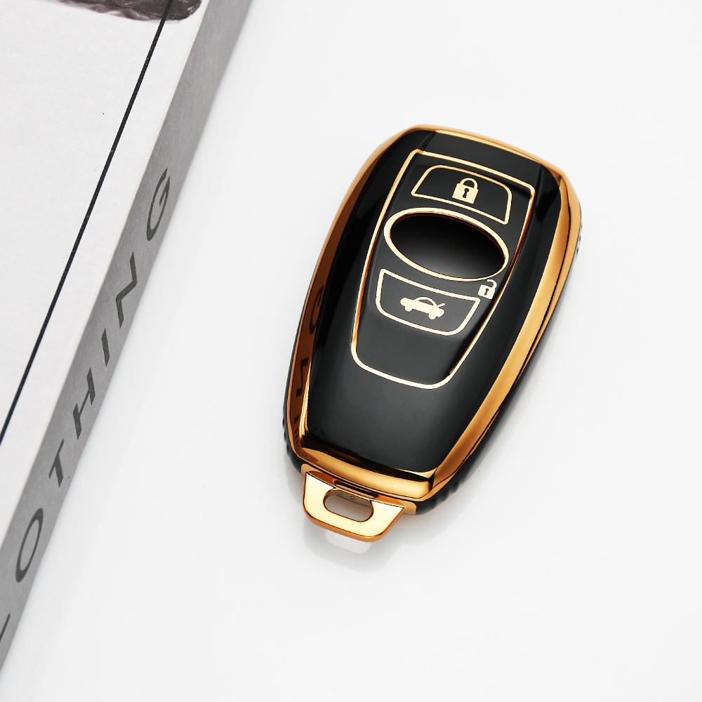 Tpu Shell Accessories Keychain For Subaru Outback Impreza Legacy Brz Wrx Xv Ascent Forester Car Key Case Cover Protected