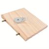 1 Pièce Perroquet Animal de Compagnie Support en Bois Plateforme Jouets pour Oiseaux Perroquet Support Hamster Accessoires