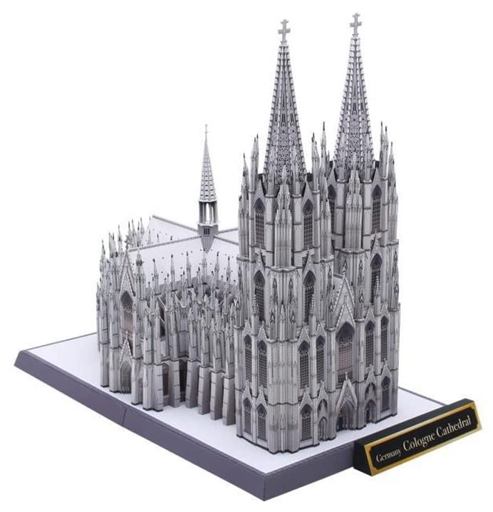 

3D Assembly Model Paper Craft World Historic Building (Cologne Cathedral)