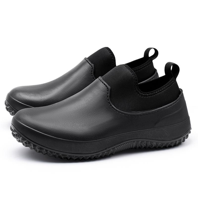 Eva Slip-Resistant Outsole Rain Shoes Short Tube Water /Kitchen Rubber Shoes Overshoes Car Washing Fishing Couple Shoes