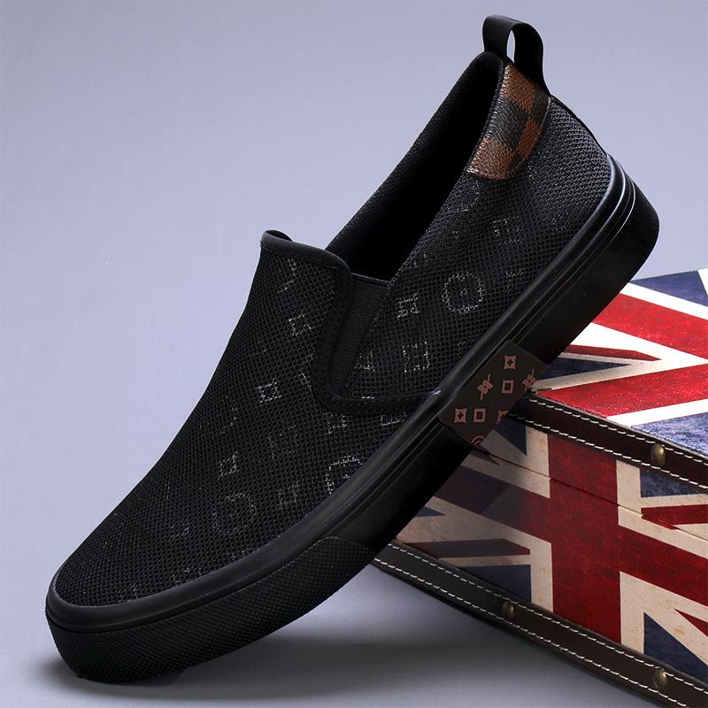 New Summer Mens Shoes Trendy Shoes Mens Canvas Shoes Korean Versatile Trendy Casual Shoes Breathable Comfortable Shoes