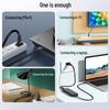Universal Power Cord: 8-Character, Dual-Plug for Hisense TV, Speakers, Monitors, PS4/5