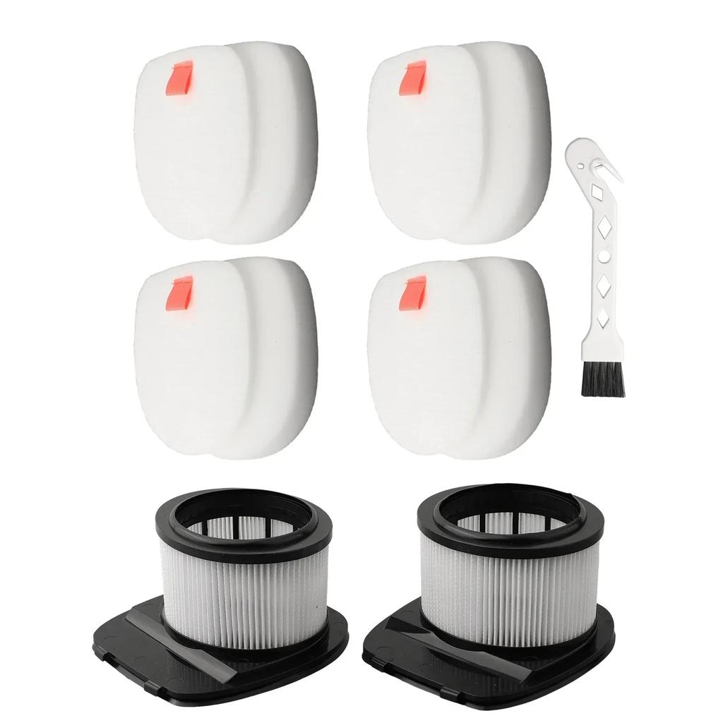 Replacement Filter Set Compatible with For Shark IZ201 IZ251 IZ202 IZ252 IZ103UKGB Vacuum Cleaner Set of 8