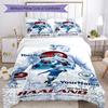Haaland 202 Customize Your Name Bedding Set Breathable Duvet Cover with Pillowcases Home Decoration Birthday Gift