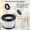 High Quality HEPA Filter Accessory DCV501HB Washable Reusable for 20V Vacuum Cordless Handheld Vacuum Cleaners