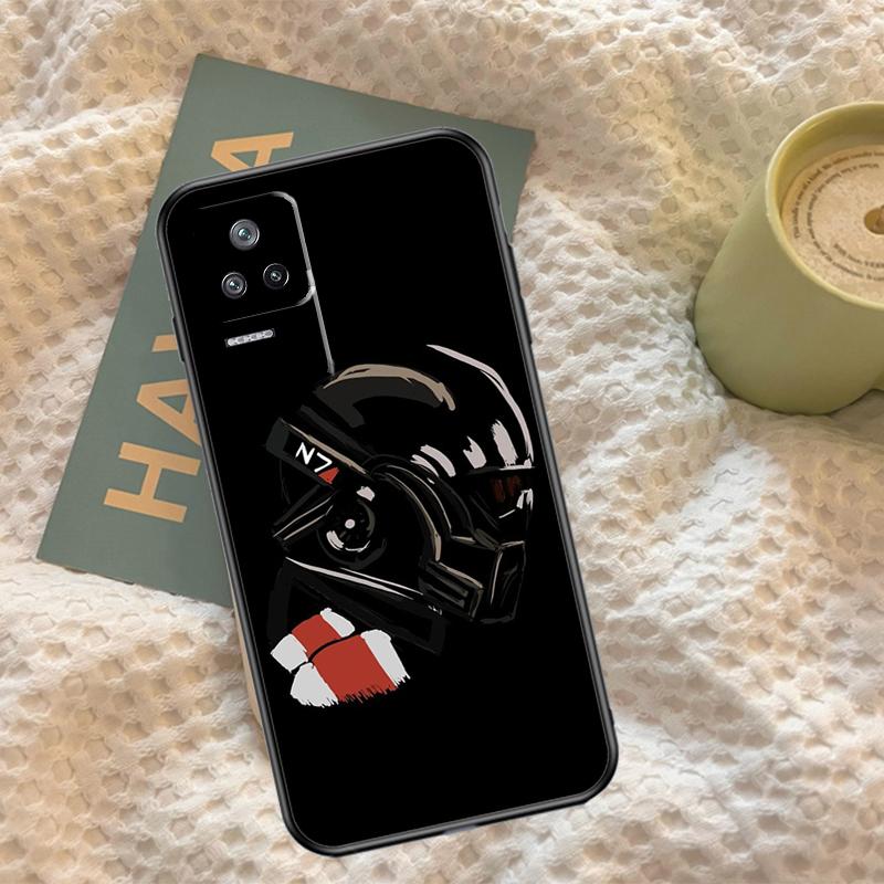 N7 Mass Effect Case For Xiaomi 13 14 15 Ultra 11T 12T 13T 14T Pro POCO X7 Pro X3 X5 F5 F6 M6 X6 Pro Cover