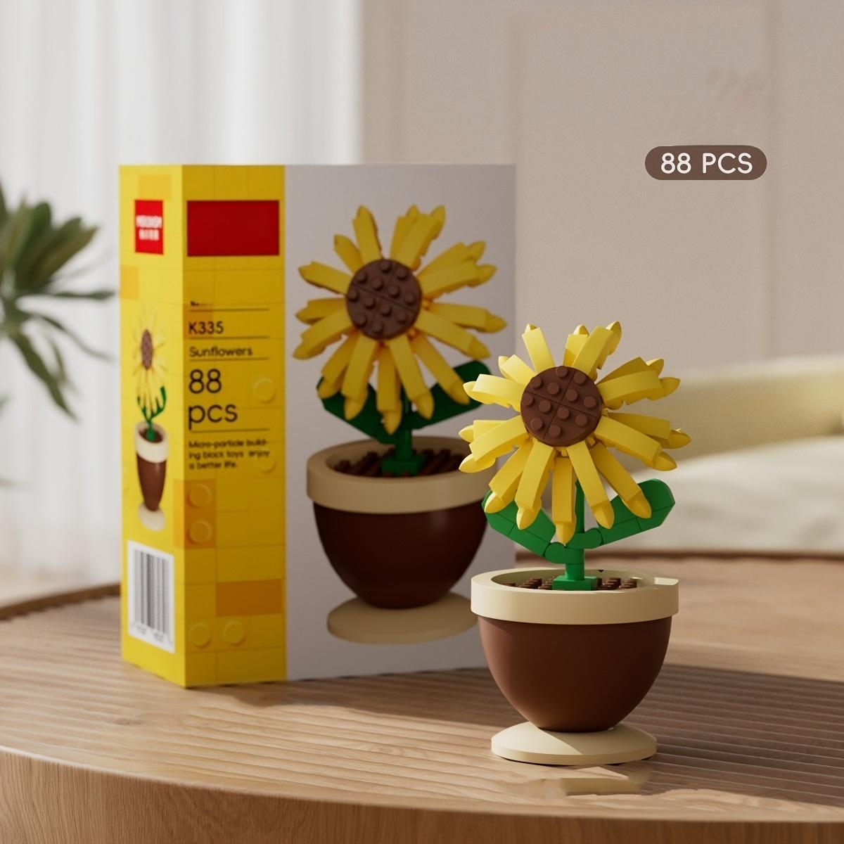 

1 Set Floral Pot Decor Kit, Desktop Model & DIY Project for Valentine s Mother s Day, Multicolor Home Gift,Mother s Day Flowers